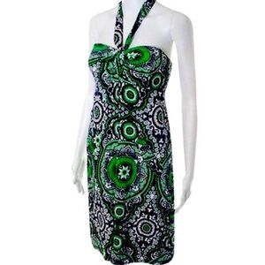 Shoshanna Silk Blend Halter Dress Size 2. Excellent like-new condition.